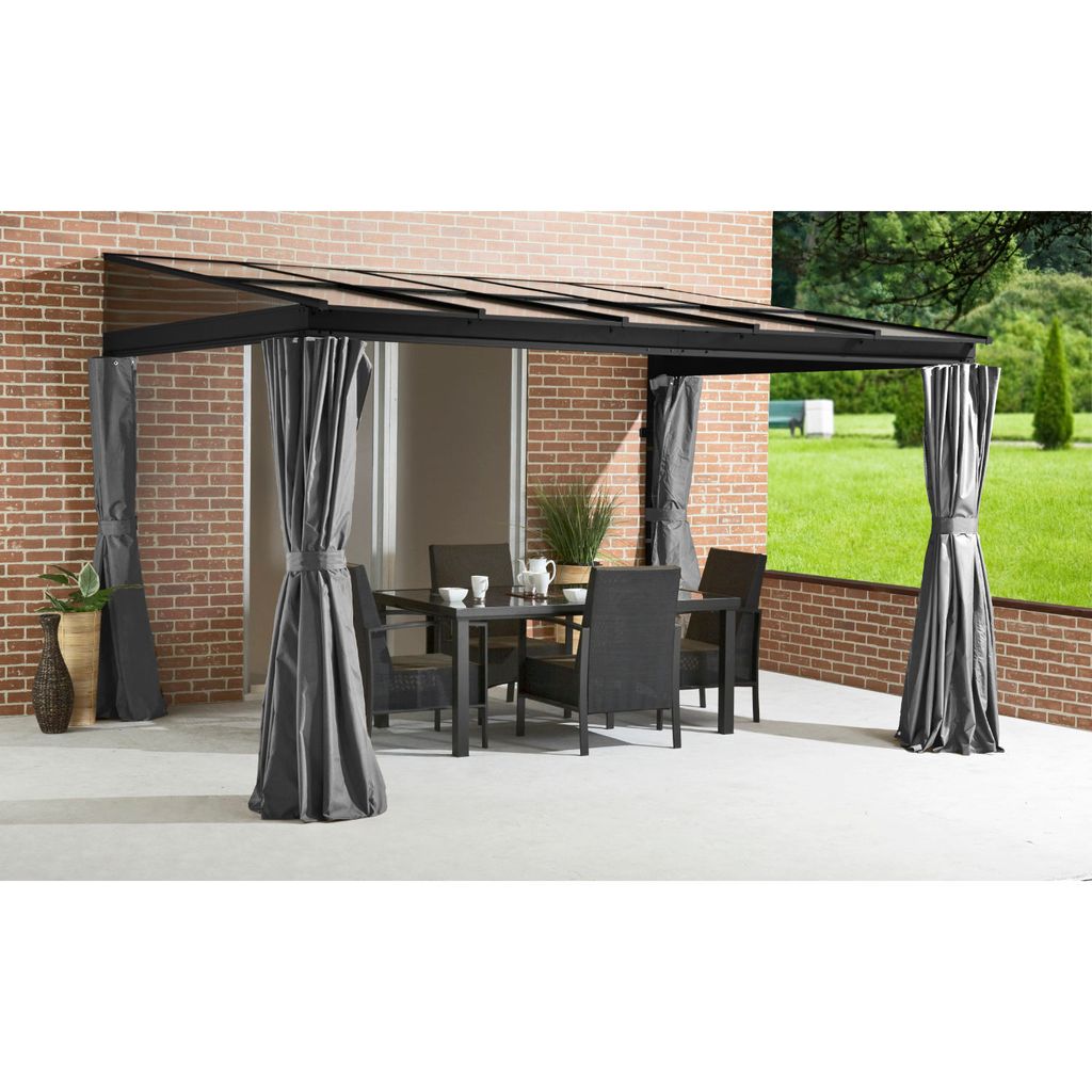 Sojag kryt terasy St. Barthelemy 10x12 antracit 296 x 364 x Obrázok produktu 