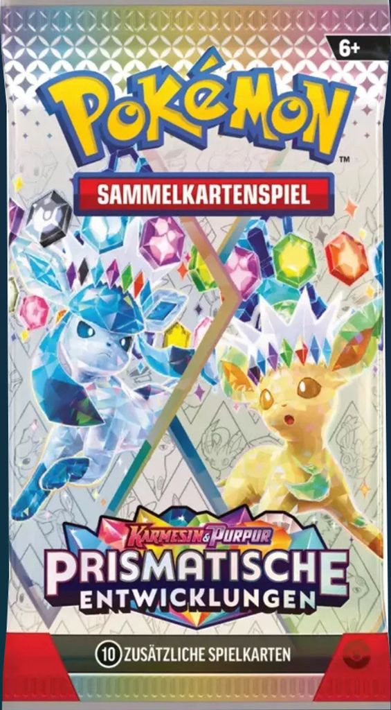 Pokémon-Sammelkartenspiel Karmesin & Purpur – Prismatische Produktbild 