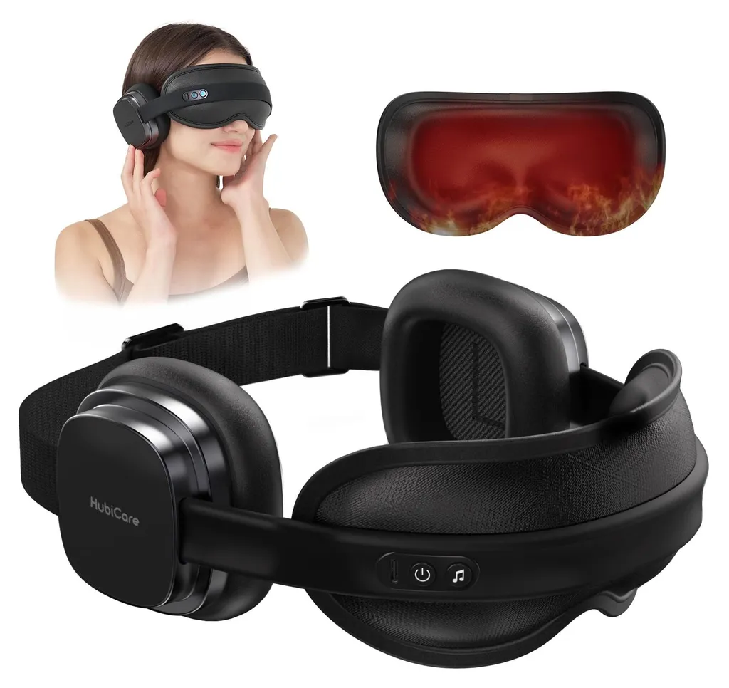 Casque Relaxation HubiCare : Musique Bluetooth et Thérapie Thermique
