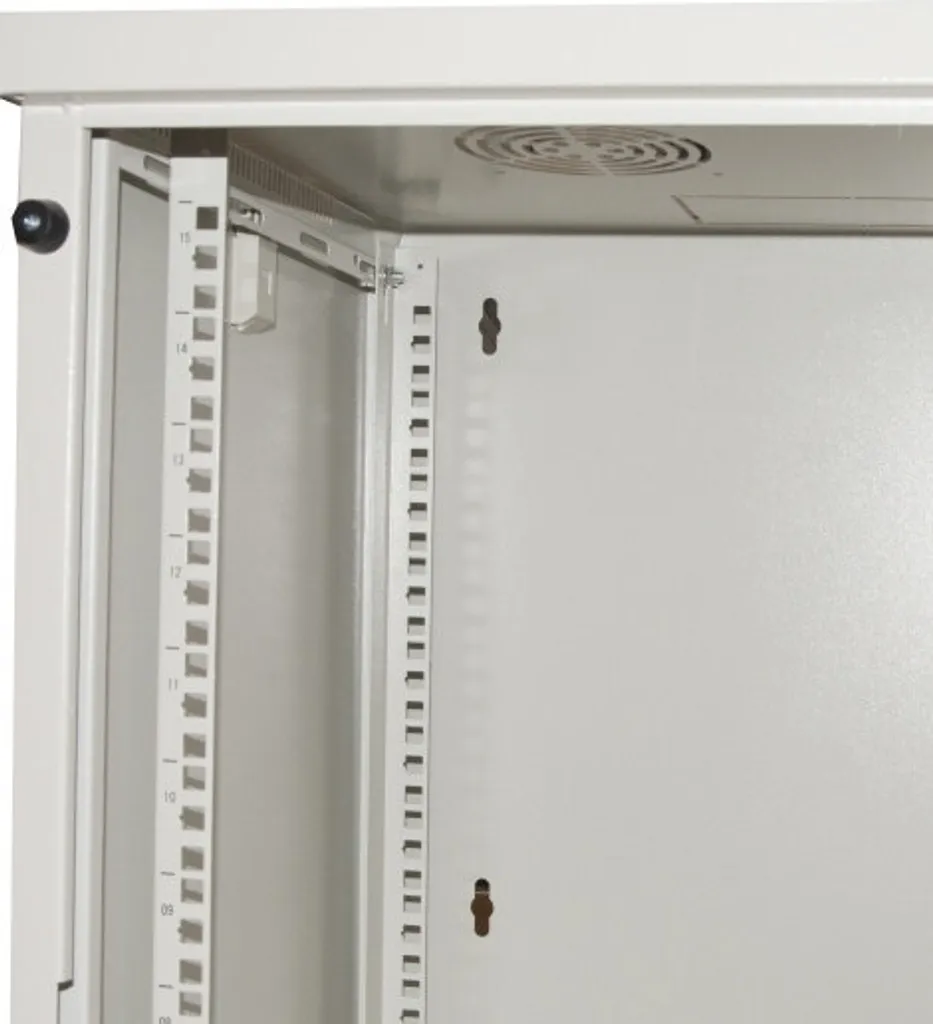 Rack 12U Link Accessori LK1912UG - Baie informatique murale grise - 4