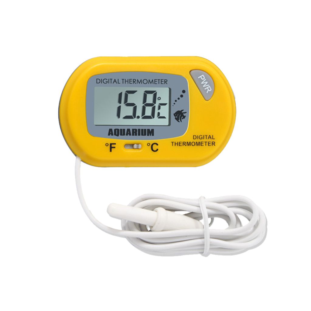 Digital LCD Fisch Aquarium Wasser Temperatur Thermometer Sensor Messergerät Neu 