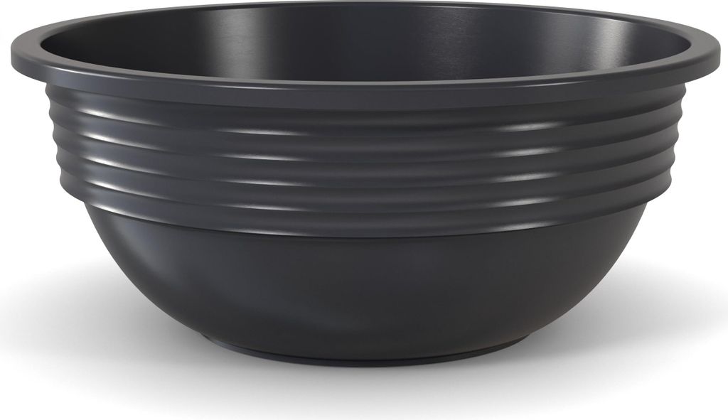 Plastard Blumenschale Anthrazit Ø 40 cm Pflanzschale Schale Produktbild 