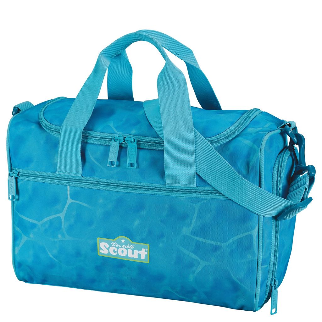 Scout Sporttasche Sportbag Water Lily hellblau