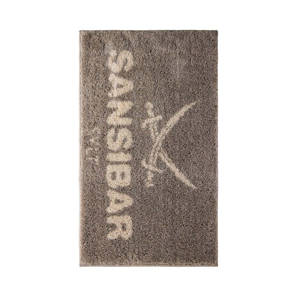 Sansibar Badematte mit Sansibar Logo Schriftzug, Produktbild 