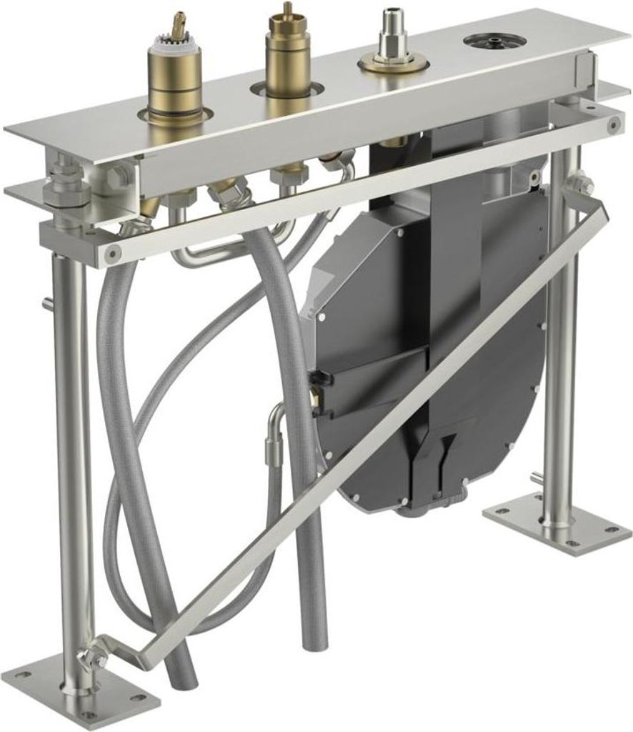 HANSA HANSAcompact Unterputzmodell Einbaukörper für Wannenarmatur, 4-Loch, 600 mm, 53020300