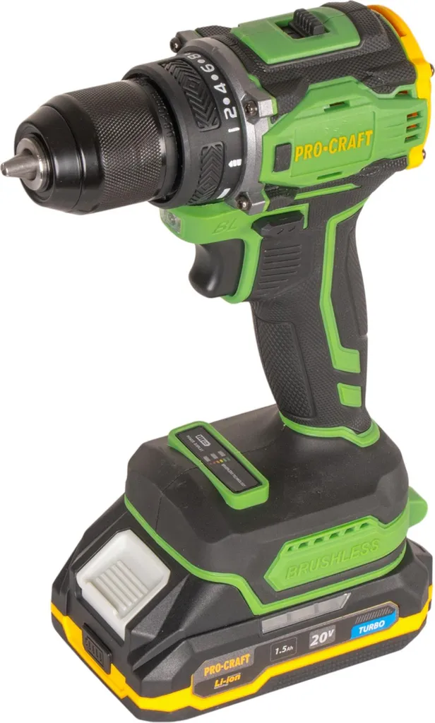 Avvitatore a batteria Procraft PA18Pro 20 V 30 Nm Brushless + 1x batteria 1,5 Ah + caricabatteria + valigetta - 2