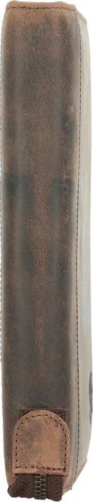Organiseur WICK en Cuir Véritable Marron avec Rangement Multi-usage - 5