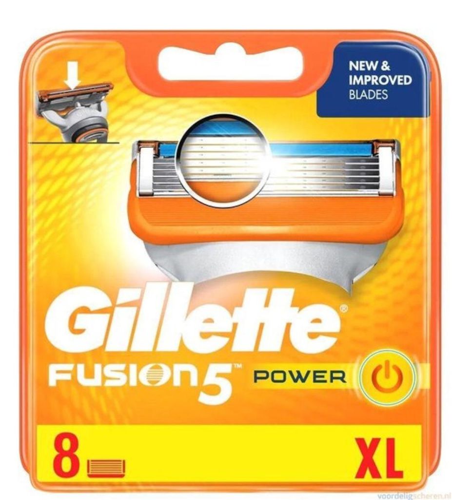 Gillette Fusion5 Power 8 scheermesjes Produktbild 