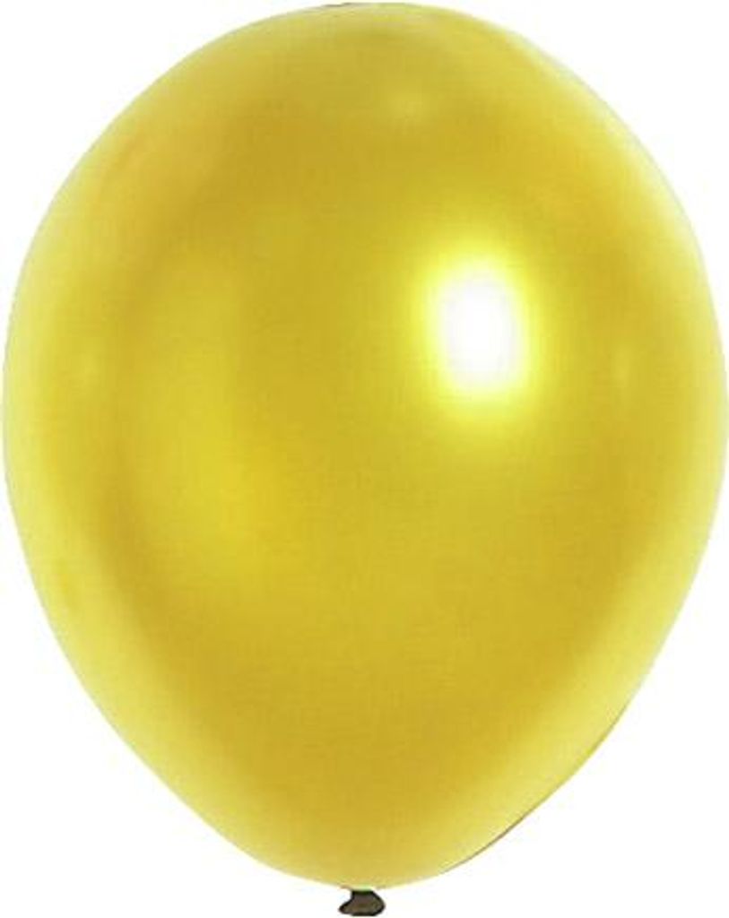 Silvester Party Dekoration Luftballons 100 Stück gold 29cm - Einheitsgröße