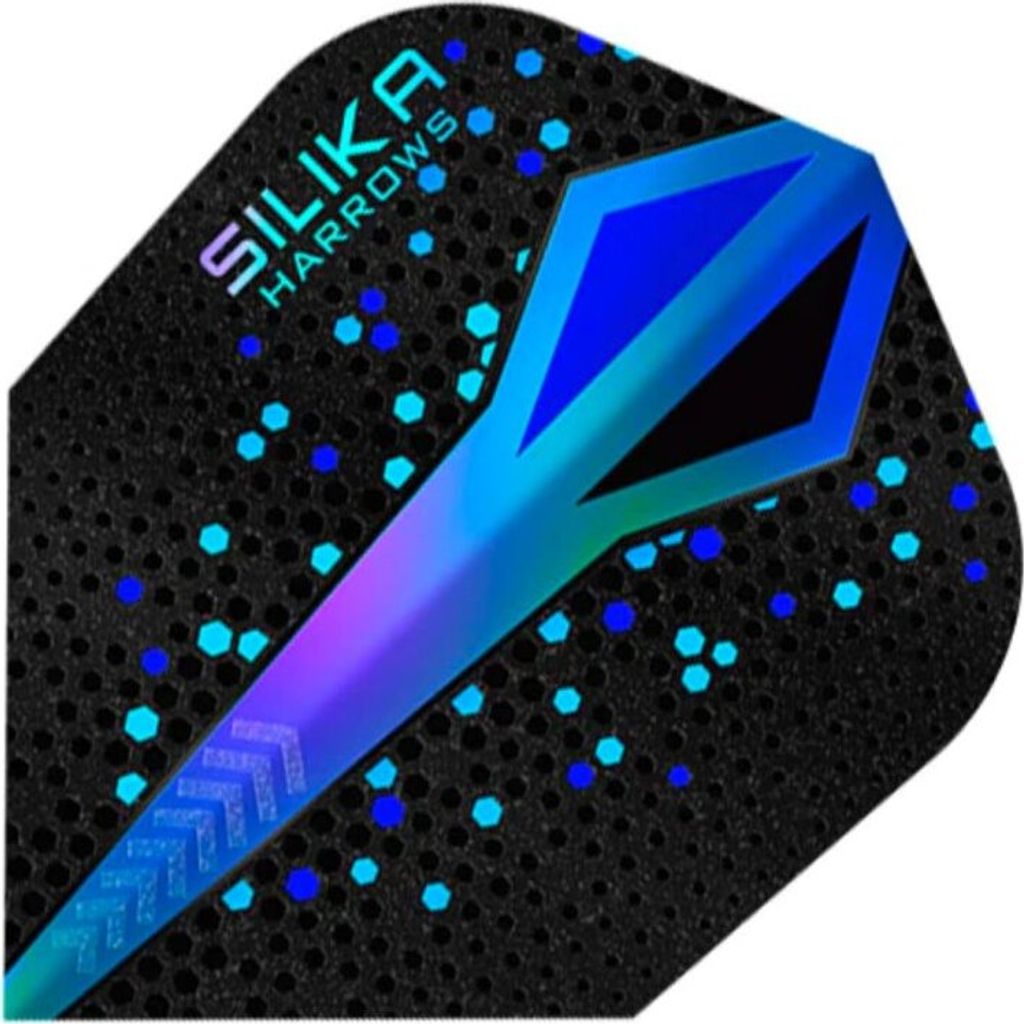 F?lle Harrows Darts Silikon Colourshift Kristalline N6 Blau Hf5135