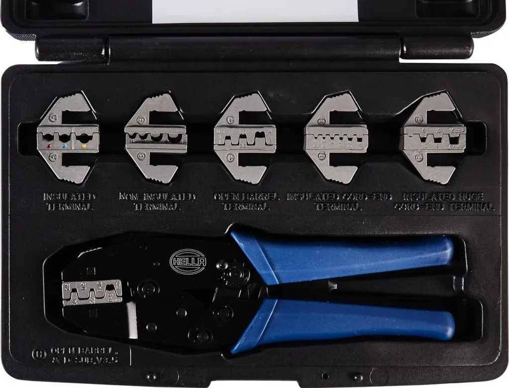 Kit sertissage HELLA Basic noir pour câblage automobile et circuit DIY - 5