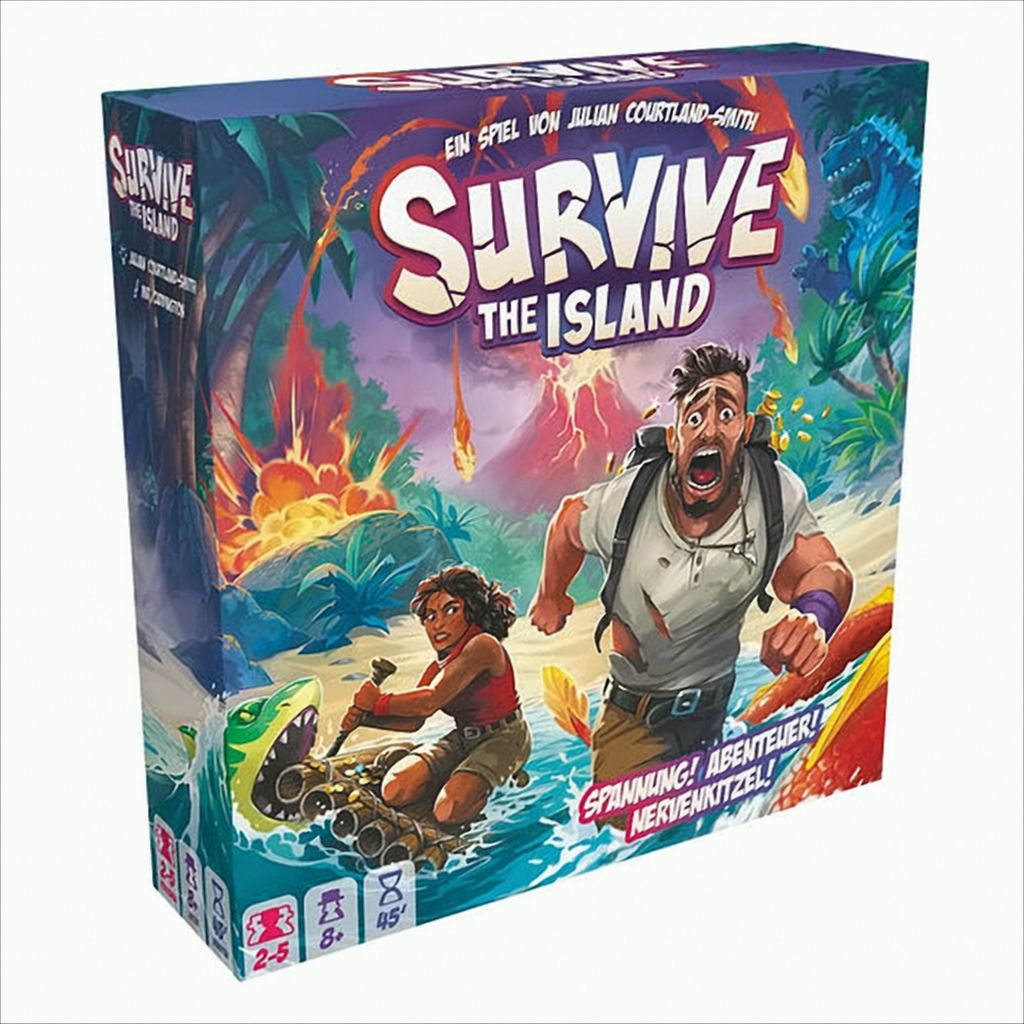 Asmodee Survive the Island 0 0 STK Image du produit 
