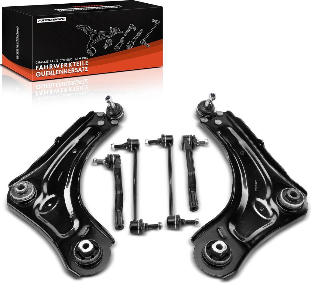 Frankberg 1x Querlenker Satz Vorderachse für Renault Fluence L3 1.5L 1.6L 2.0L Bj ab 2010