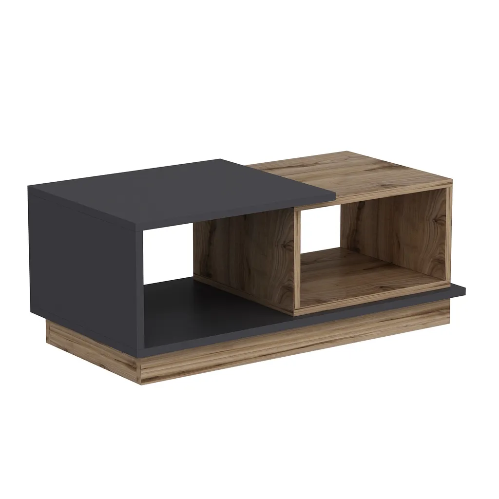 Table Basse Anthracite 90x45 cm Finition Mate Durable Skye Decor Concept - 4