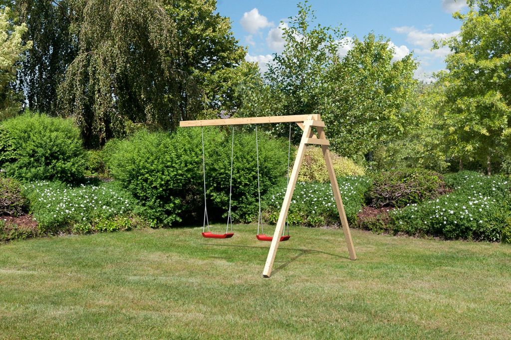 Karibu AKUBI Schaukelanbau Doppel für Lotti, Danny, Frieda Produktbild 
