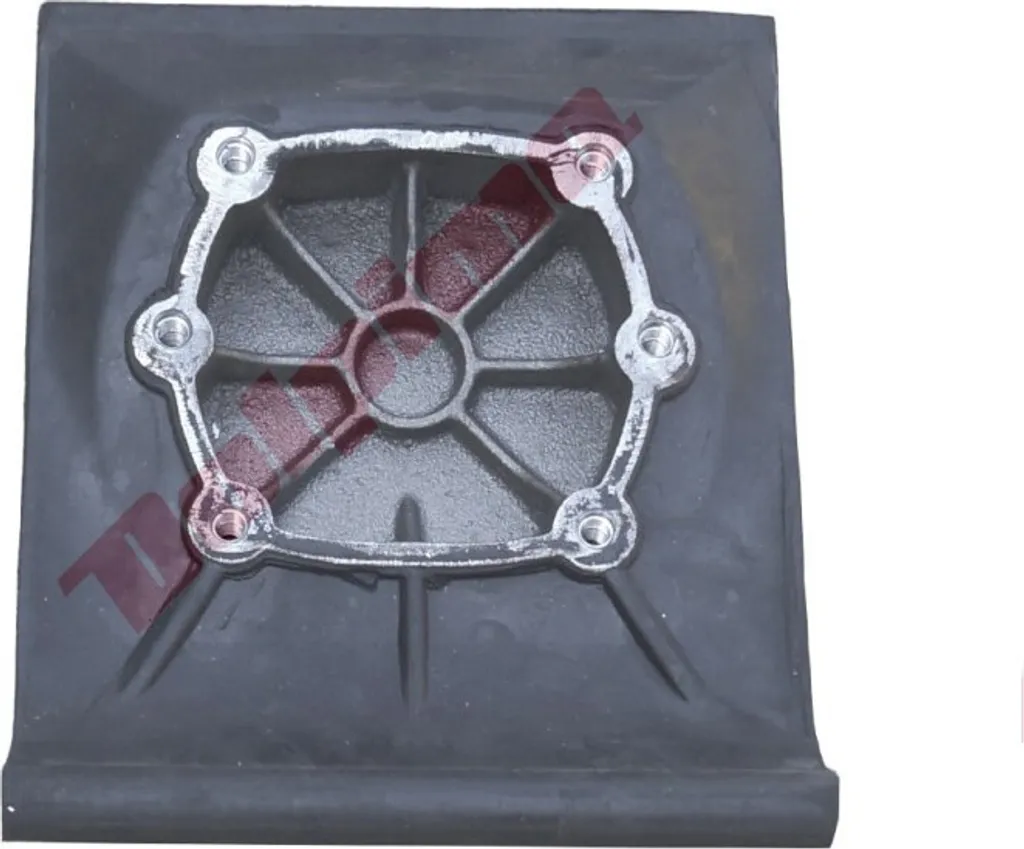 Semelle de damage en acier 280x330mm compatible Wacker pièce 0112299
