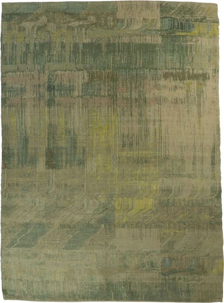 HSM Collection-Teppich Graphic-160x230-Blau/Gelb-Polyester