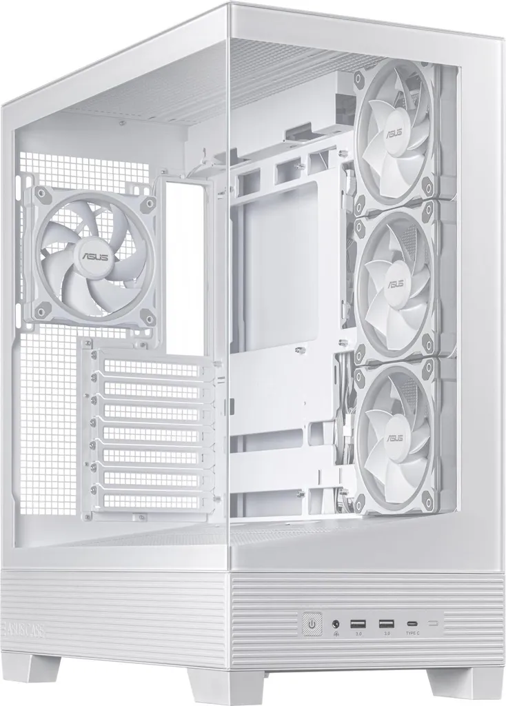 ASUS A31 Plus Midi Tower Bianco - Il PC che arreda il tuo studio