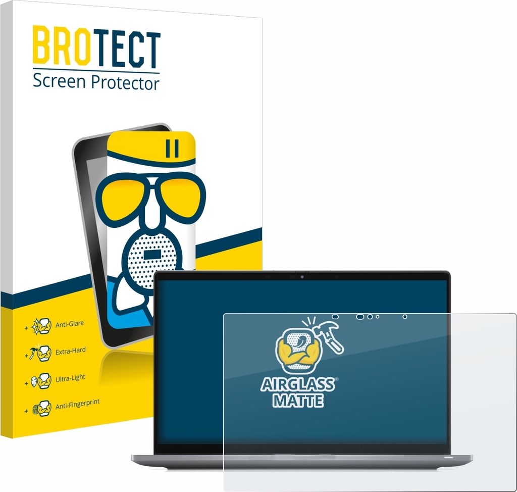 BROTECT Entspiegelungs Schutzglas für Dell Latitude 7420 2-in-1 Touch Schutzfolie Panzer Folie Glas Display Schutz matt