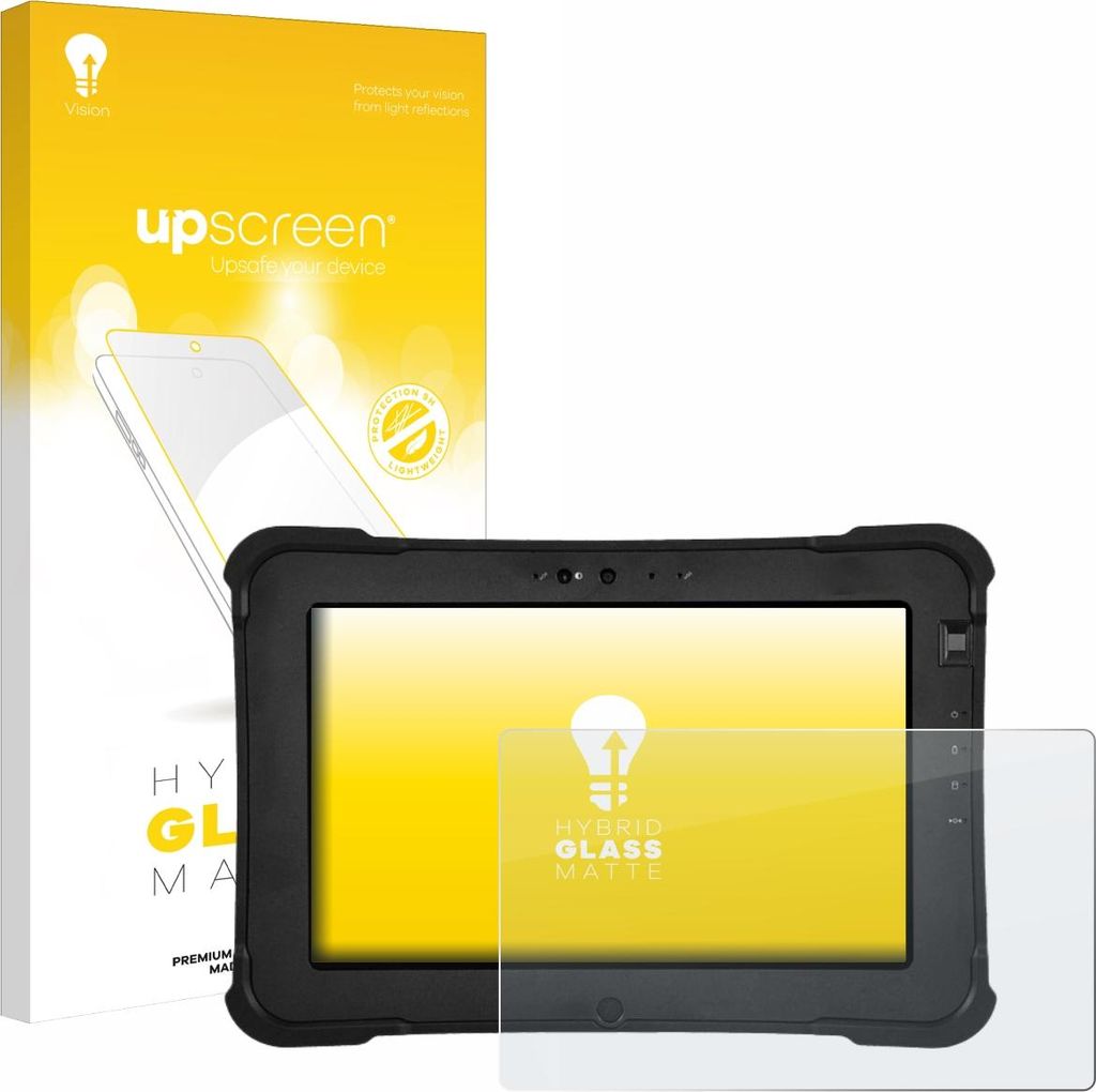 upscreen Entspiegelungs Schutzglas für Zebra XSlate L10ax Schutzfolie Panzer Folie Glas Display Schutz matt