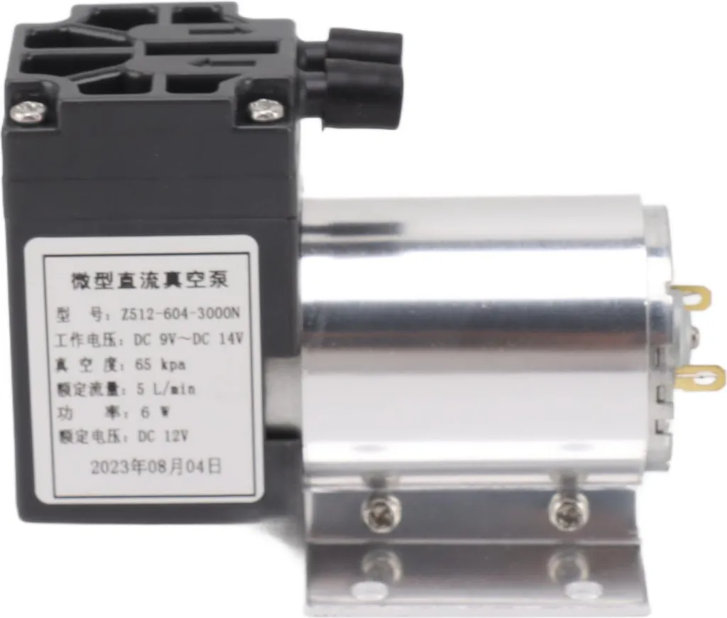 Pompe à Vide 12V pour Appareils de Laboratoire et Médical 120kPa