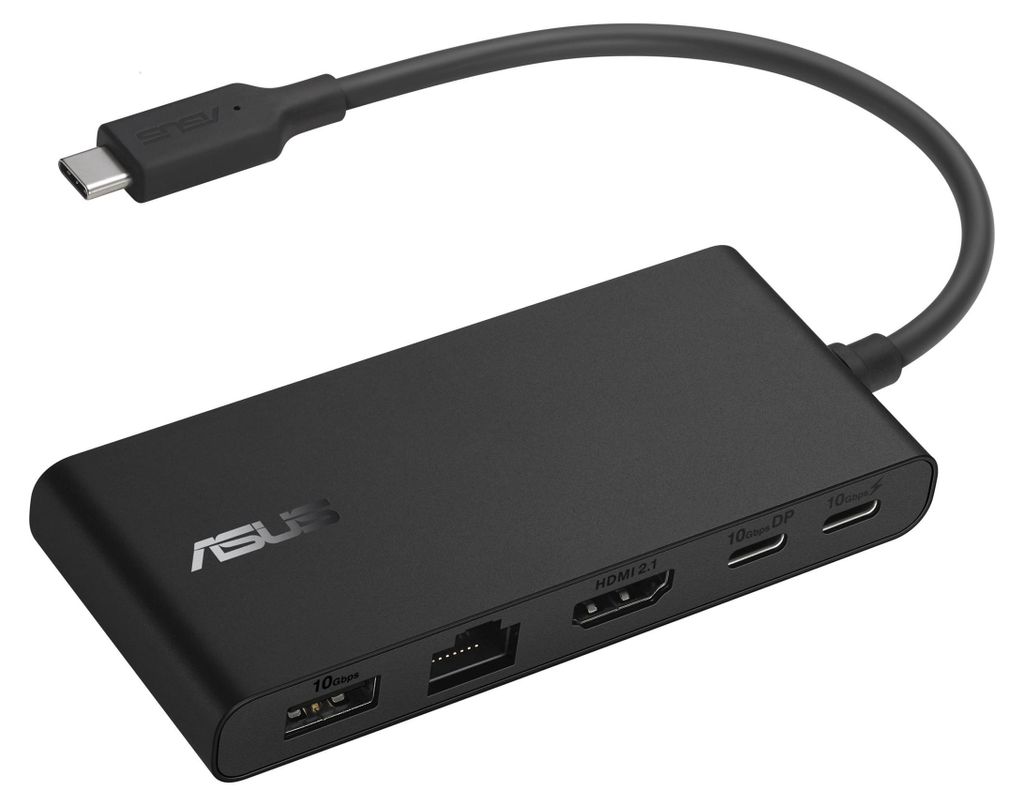 Luka-Dockingstation, ASUS Dual 4K USB-C, 5-in-1, HDMI 2.1, Produktbild 