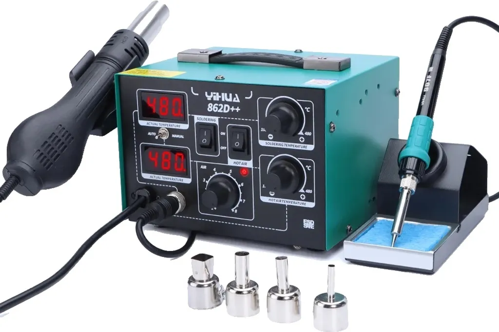 Station de Soudage Anti-Surchauffe YIHUA 862D++ pour Travail Précis