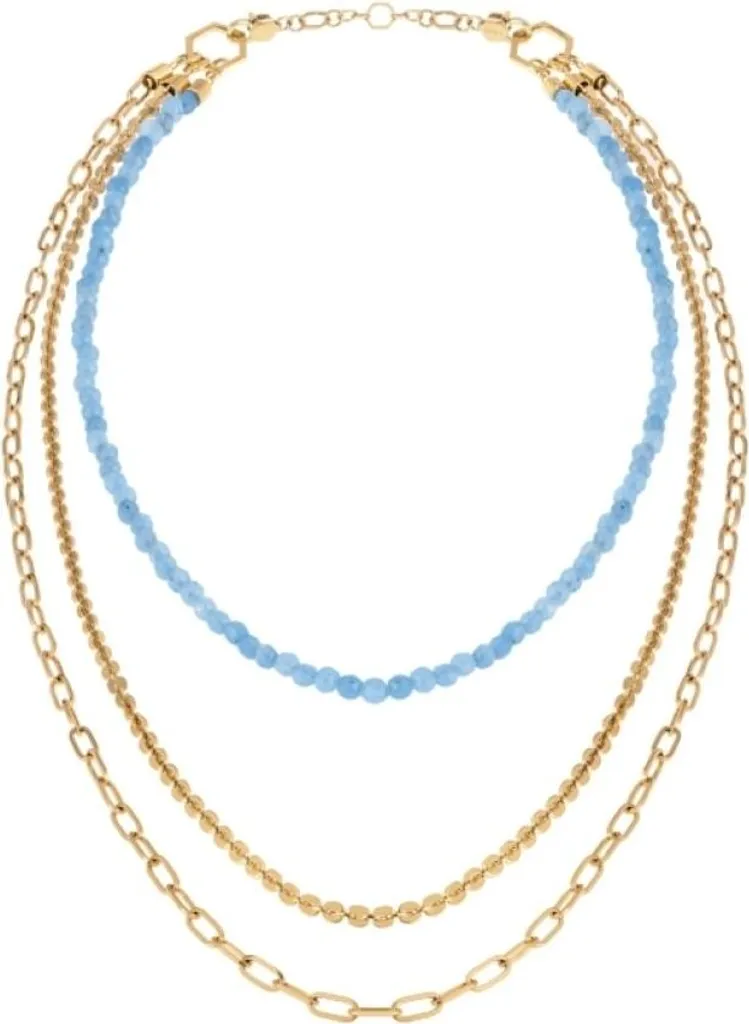 Breil Kaleido Gold: Collana Multigiro Oro per Look da Gran Galà - 5
