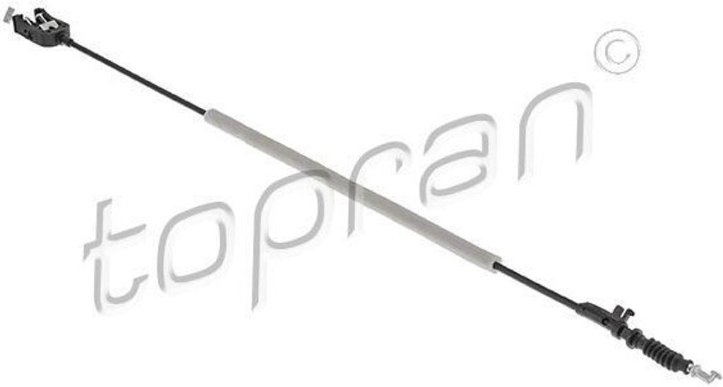 TOPRAN 118 398 Seilzug, Türschloss OE 6J3837017 kompatibel mit Ibiza