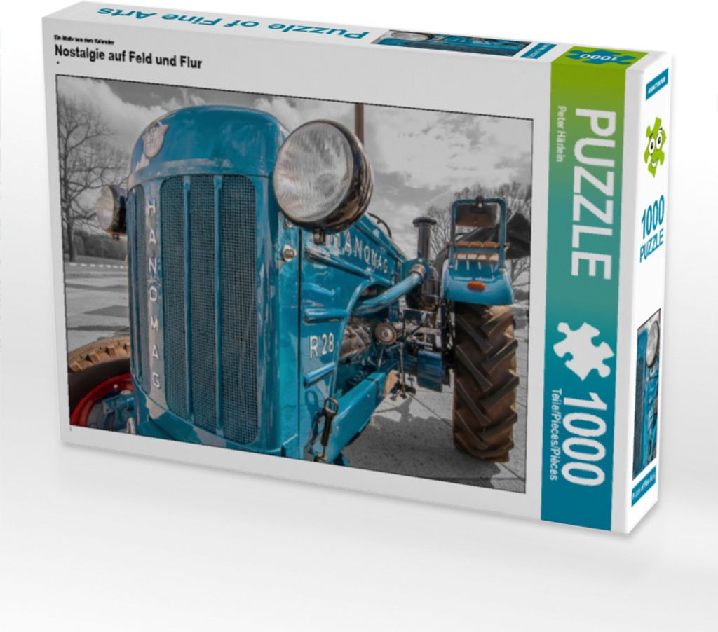 CALVENDO Puzzle Ein Motiv aus dem Kalender Nostalgie auf Feld und Flur | 1000 Teile Lege-Größe 64x48cm Foto-Puzzle für glückliche Stunden