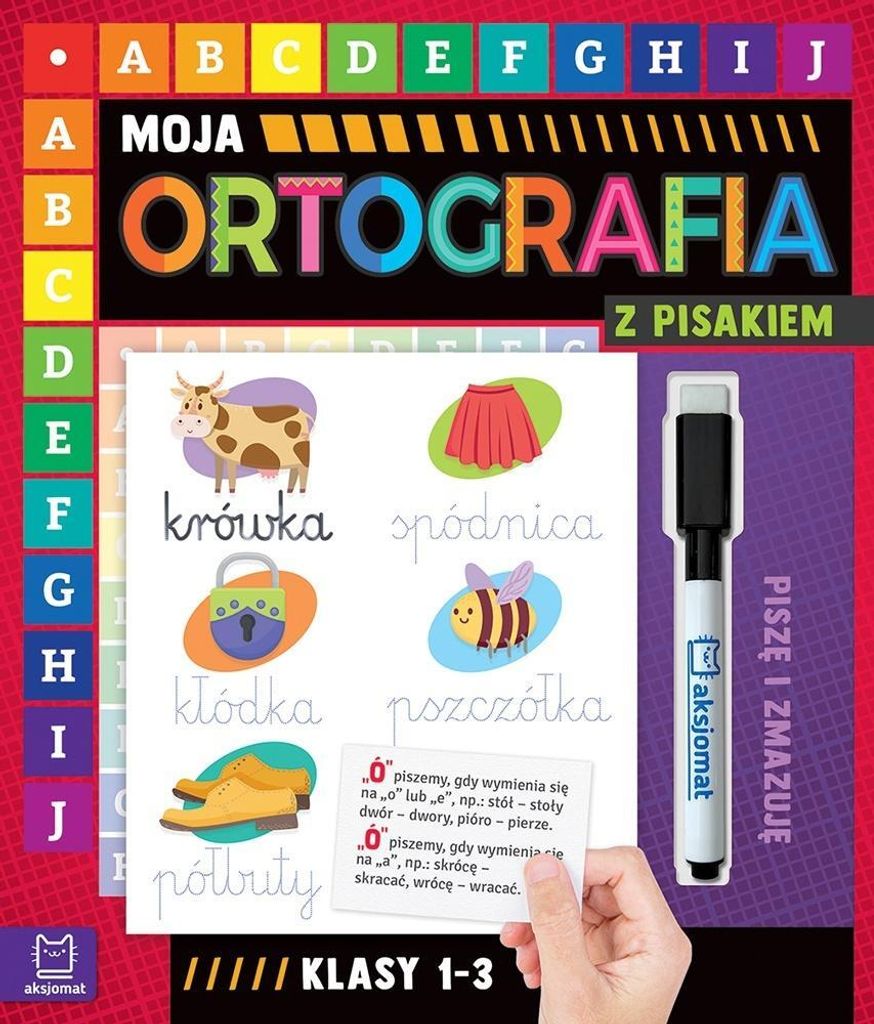 Ortografia dla klas 1-3 - z pisakiem zmazywalnym