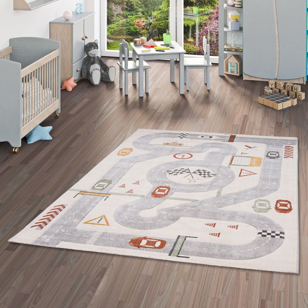 Kinder Teppich Maui Kids Rennbahn, Größe:120x170 cm