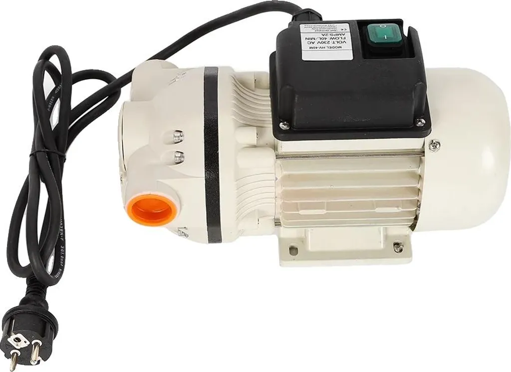 Pompe à membrane 230V 40 L/min : évitez les désamorçages, modèle blanc EU
