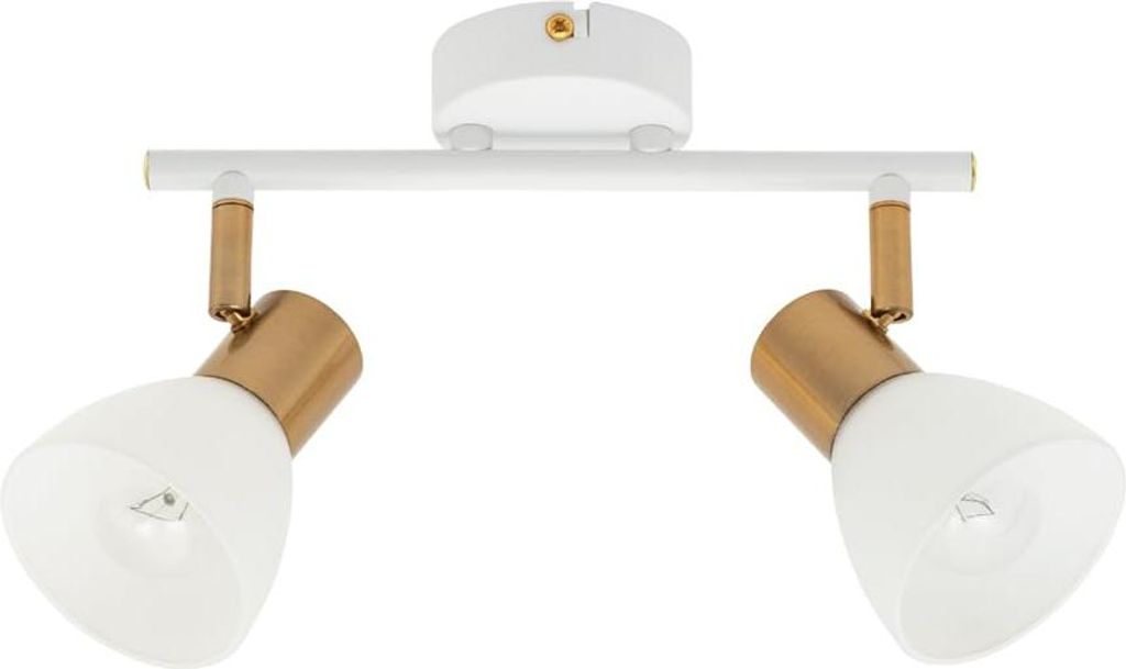 ARTE LAMP Deckenlampe – Deckenleuchte für Küche – Hängeleuchte LED mit Kabel und für zwei Glühbirnen – Hängelampe mit weißen Lampenfas...