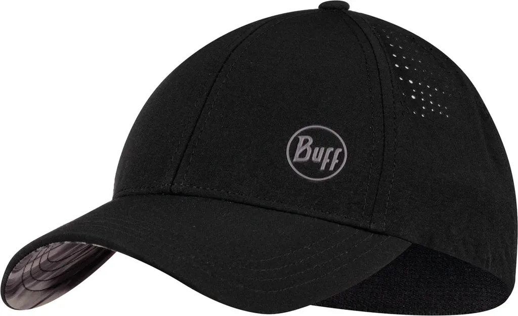BUFF Trek Cap Noir L/XL Fini la Transpiration et les Coups de Soleil