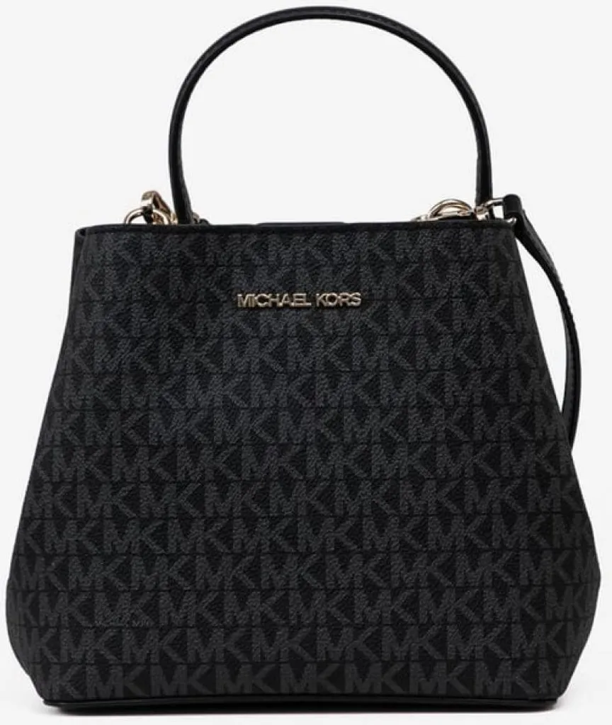Sac porté épaule Michael Kors Pratt noir : idéal pour le bureau et sorties