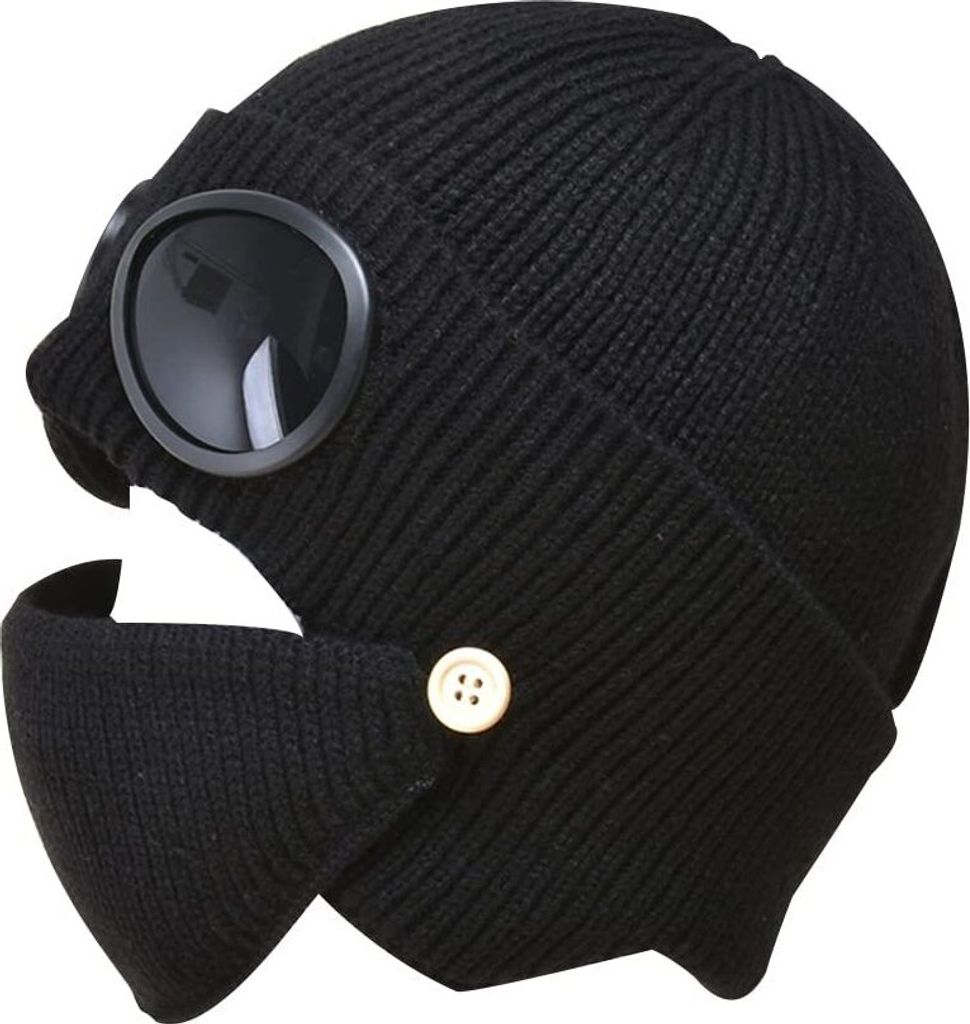 INF Cappello lavorato a maglia con maschera per occhiali Immagine del prodotto 