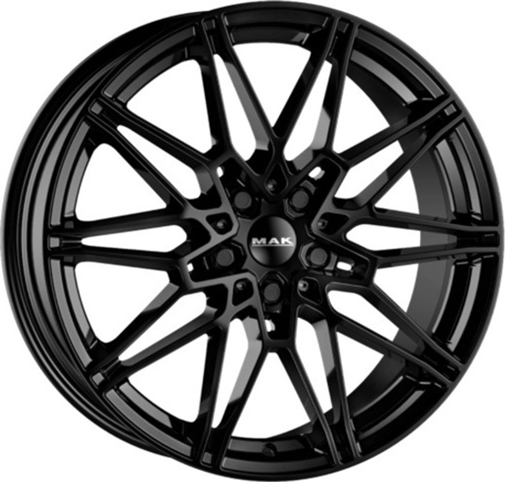Alufelge Mak Koenig 8.5X19 5X112 Et 25 Gloss Black Produktbild 