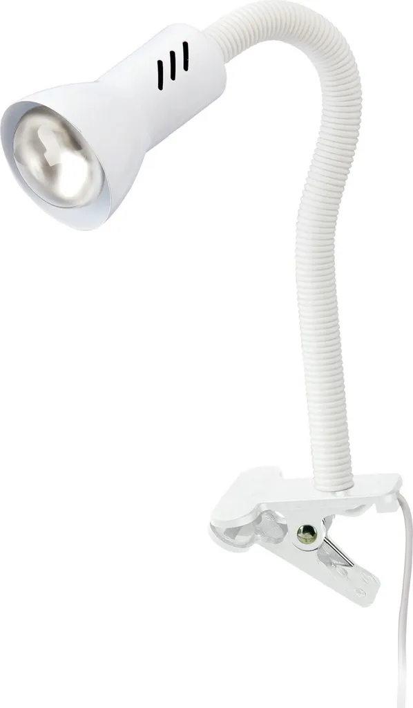 Lampada a Clip Briloner 40W Bianca | L'Alleata per le Tue Notti sui Libri