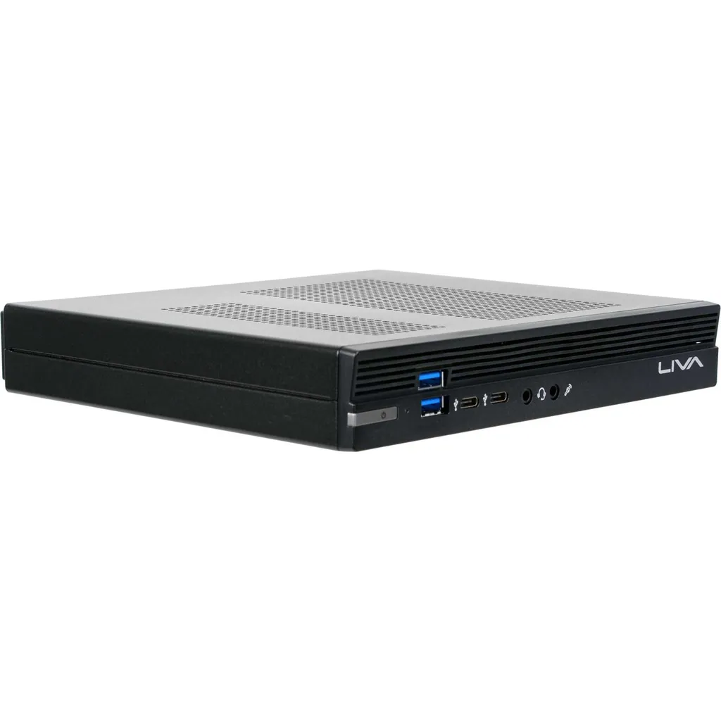 Mini PC Barebone H610 ECS LIVA ONE 65W VGA Boîtier compact évolutif