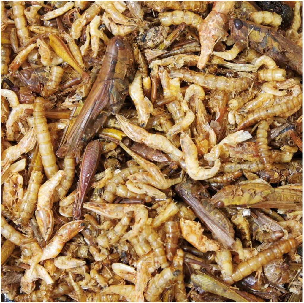 Cocktail de protéines riche en insectes pour petits animaux 120g