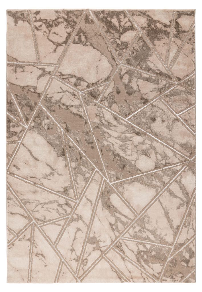 Teppich Mineral 225 Beige 80x150 cm – Pflegeleicht & Produktbild 