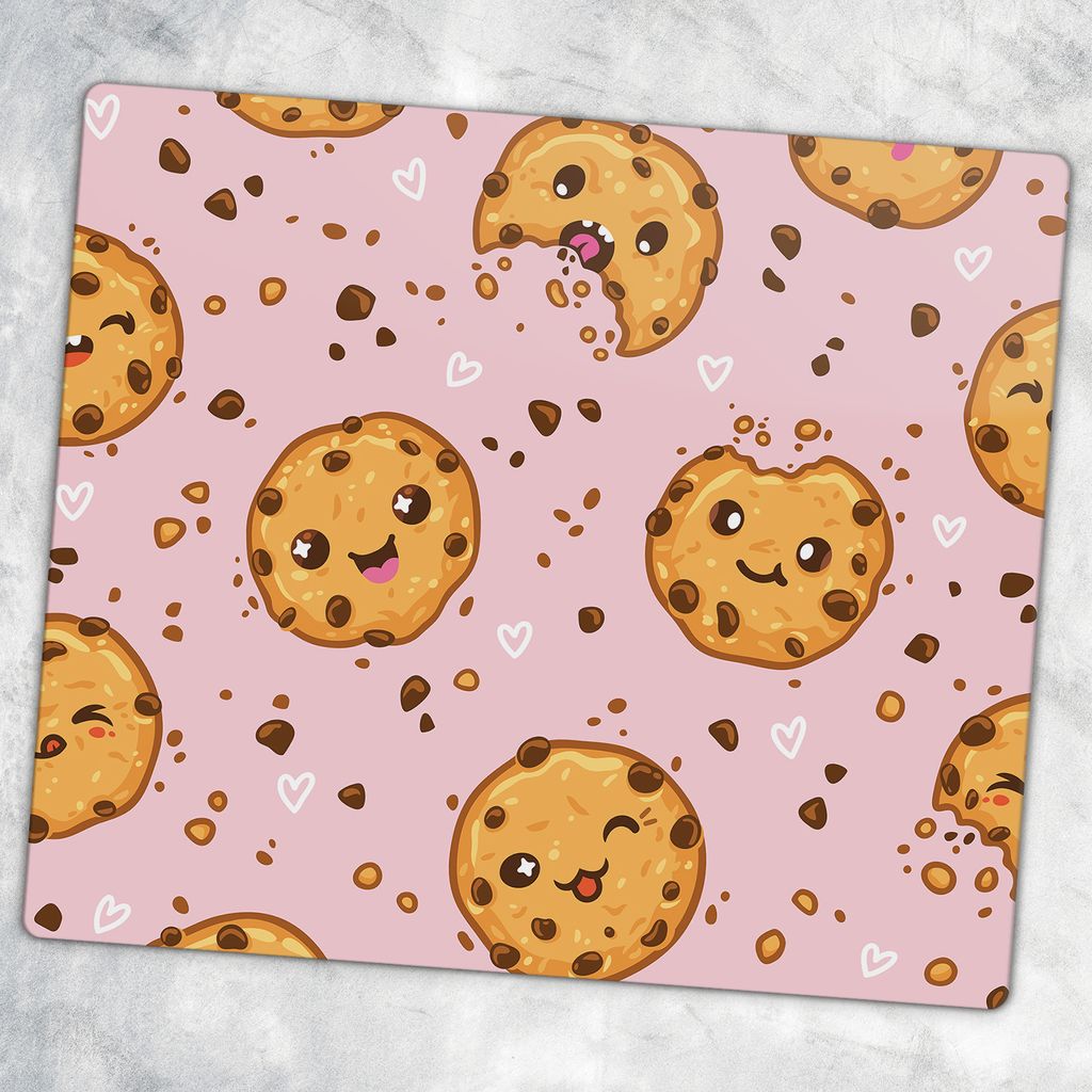 Glas-Herdabdeckplatten Glaskeramikkochfeld-Abdeckung Spritzschutz Glas 60 cm x 52 cm - Zeichnung Obst