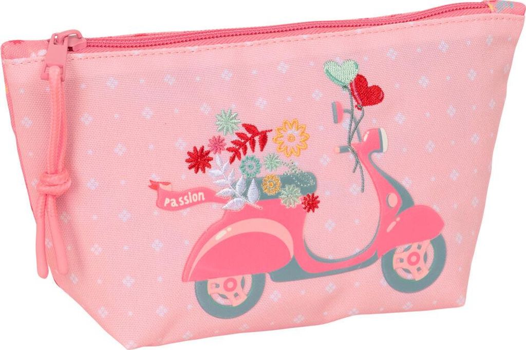 Reise-Toilettentasche Moos Passion Bunt Polyester Recycelter 23 x 12 x 8 cm