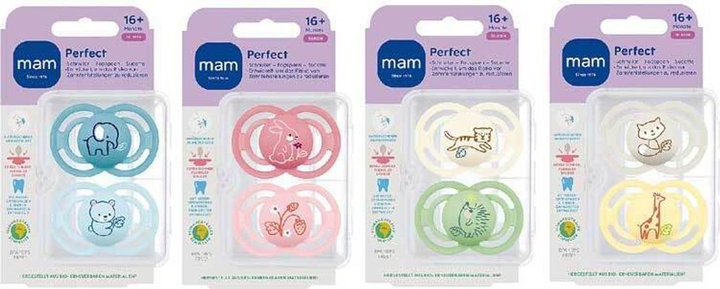 Mam Perfect Silikon 16+ Monate 2 St