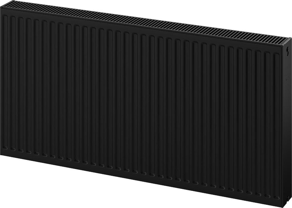 Mexen C22 Flachheizkörper 600 x 1300 mm, seitlicher Anschluss, 2149 W, schwarz - W422-060-130-70