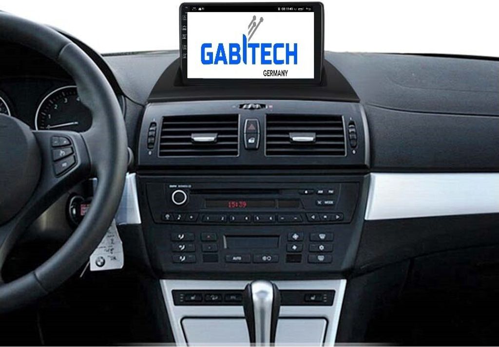 9 zoll Android 13 Autoradio GPS Navi für BMW X3 E83 2004-2012 Bluetooth FM Drahtlos Carplay und Android Auto