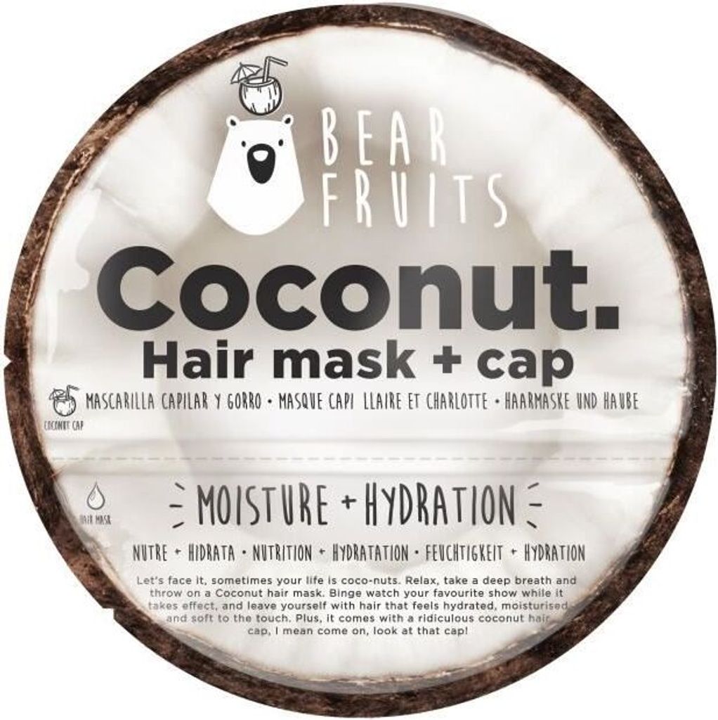 Bear Fruits Hair Mask Coconut, Haarmaske + Dopingmittel, 20 Produktbild 