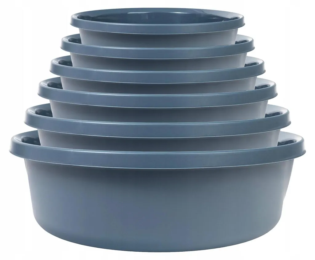 Bac à linge rond 20L en plastique robuste pour sous-vêtements - 3