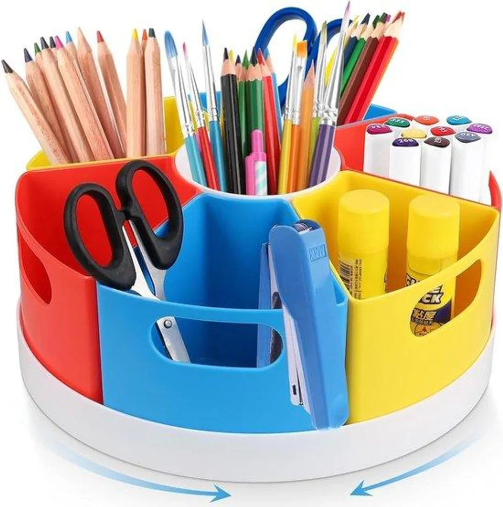 Organiseur de bureau pivotant pour ranger et libérer votre espace XL
